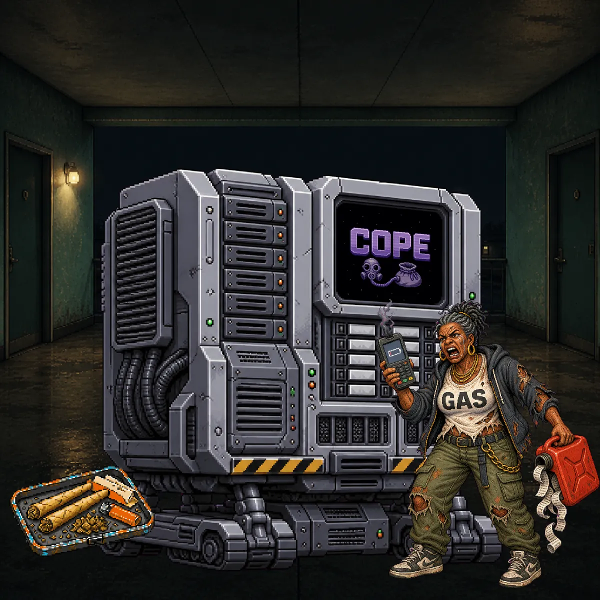 TERMINL — COPE on a Hash Hauler